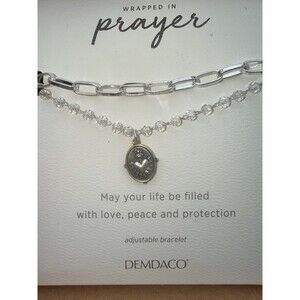 Demdaco Prayer Church Bracelet Loved Friendship Kindness Love